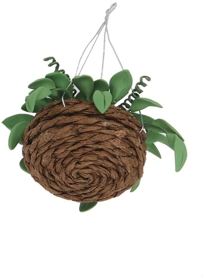 Lynkaye Dollhouse Decoration Plant Pots Miniature Green Potted Bonsai Models Decor,1：12 Miniature Plant - Image 5
